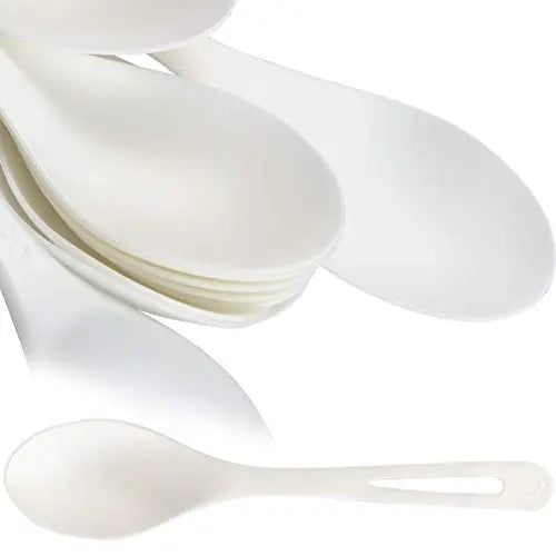 Eco-Friendly Biodegradable Spoons - Pack of 25, Compostable, Heat-Resistant, Zero Carbon Emission
