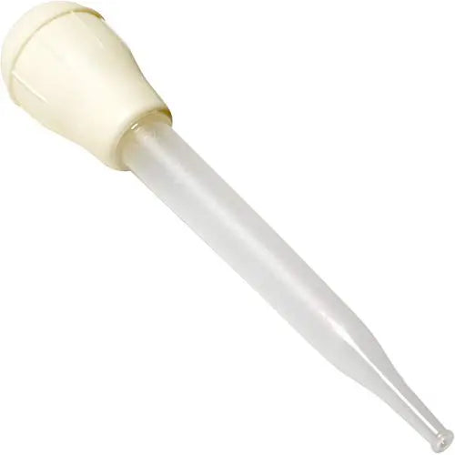 11-Inch Clear/White Turkey Basters, BPA Free, Food Safe, Heat Resistant Up To 450°F, Huge 1.5oz Capacity