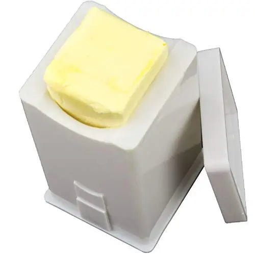 2-Pack White Plastic Butter Spreaders for Easy, Even Spreading