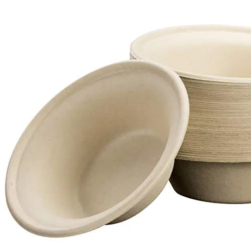 Eco-Friendly 11.5 oz Brown Kraft Bowls - Biodegradable and Heat-Resistant