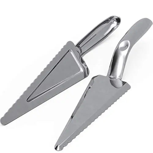 Heavy-Duty Recyclable 10-Inch Dessert Servers | Durable Plastic Pie, Cake, and Pizza Slicers for Weddings, Birthdays, and Catering Events