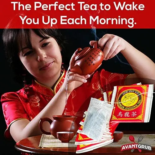 Bulk Pack of 150 Oolong Tea Bags, Full-Flavored, Traditionally Crafted, Perfect Morning Energizer