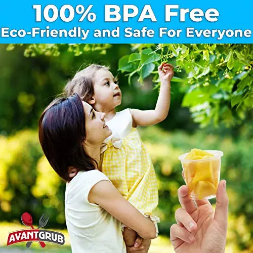 Small Clear Soufflé Portion Cups - 50 Pack | Leakproof & BPA-Free | Perfect for Snacks, Condiments, and Sauces