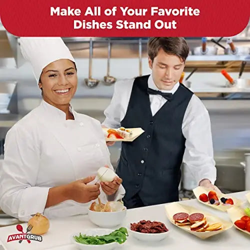 Extra Large 10" Natural Wood Sushi Boat: Biodegradable and Eco-Friendly