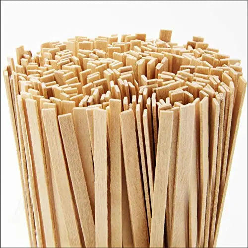 Eco-Friendly Wooden Drink Stirrers, 5.5 Inch, 1000 Pack - Compostable and Biodegradable