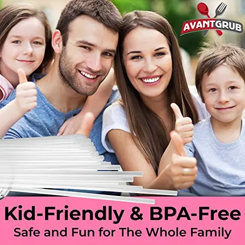 Clear/Opaque Cocktail Straws, 7.75" Length - 100, 250, 500 Packs - Perfect for Sipping Non-Frozen Beverages