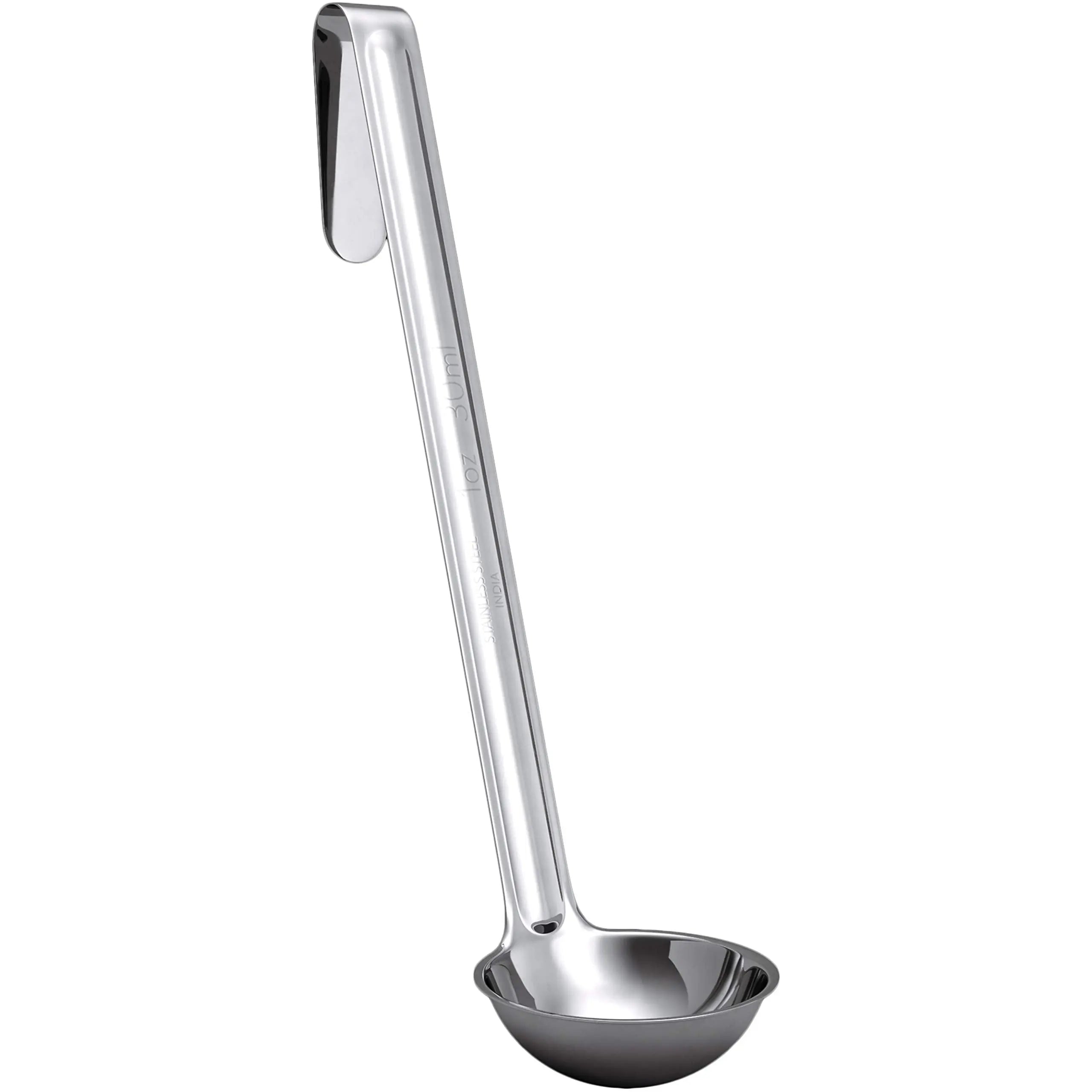 Super Sturdy Ergonomic Soup Ladles | Stainless Steel with Long Handle | Ideal for Stirring, Portioning, and Serving Soups, Chili, and Stew